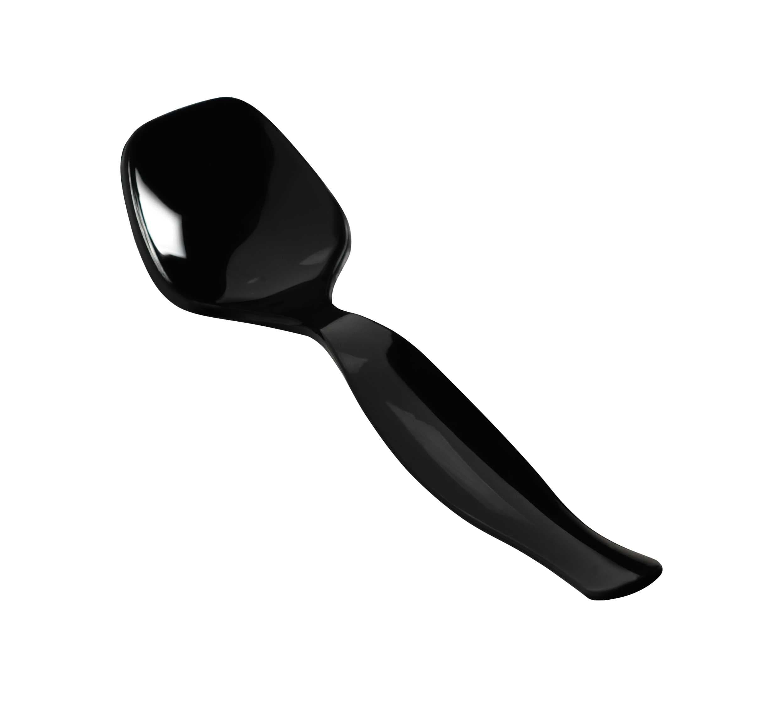 Platter Pleasers Serving Spoon 1 OZ 8.5 IN PP Black Individually Wrapped 144/Case