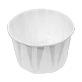 Souffle & Portion Cup Pleated 2.5 OZ Paper 250 Count/Pack 20 Packs/Case 5000 Count/Case
