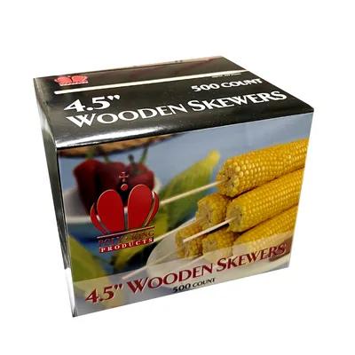Skewer 4.5 IN Wood 500/Box