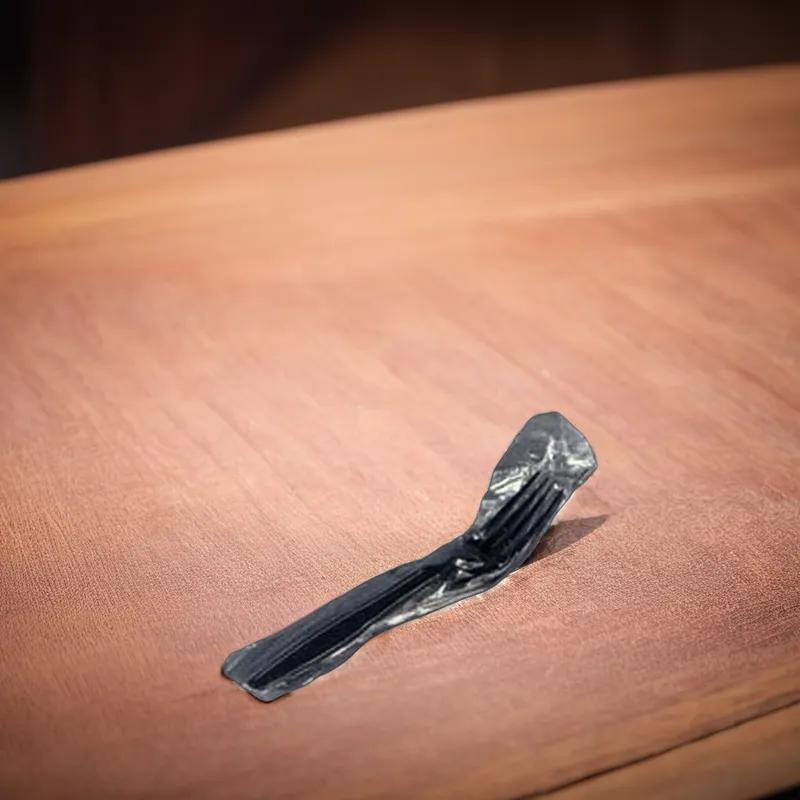 Fork PP Black Medium Heavy Wrapped 1000/Case