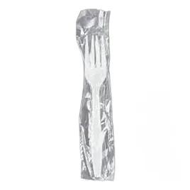 Poly King® Fork PP White Heavyweight Individually Wrapped 1000/Case