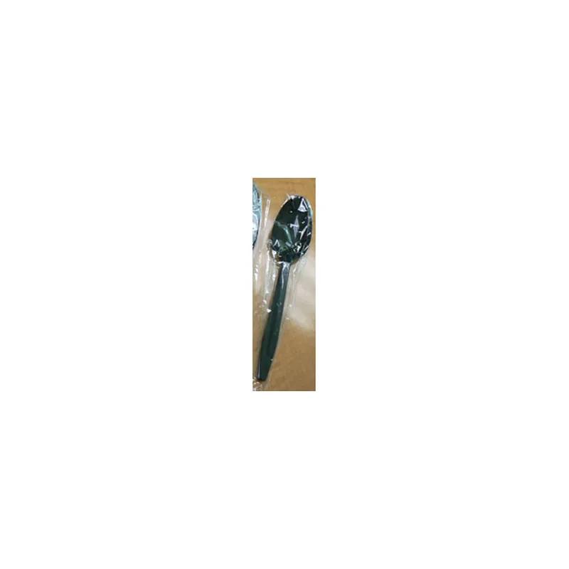 Poly King® Teaspoon PP Black Heavyweight Individually Wrapped 1000/Case