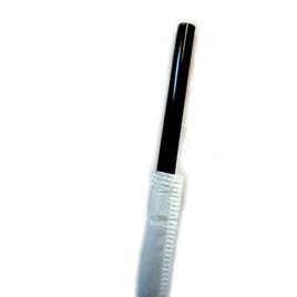 Jumbo Straw 7.75 IN Paper Black Wrapped 500 Count/Pack 10 Packs/Case 5000 Count/Case
