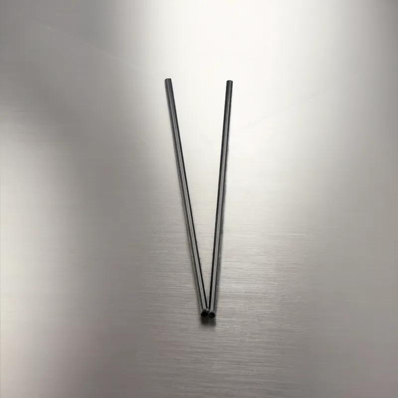 Jumbo Straw 7.75 IN Black Unwrapped 250 Count/Pack 10 Packs/Case 2500 Count/Case