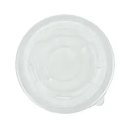 Lid Flat 4.53X0.32 IN PP Clear Round For 12-16 OZ Soup Cup 500/Case
