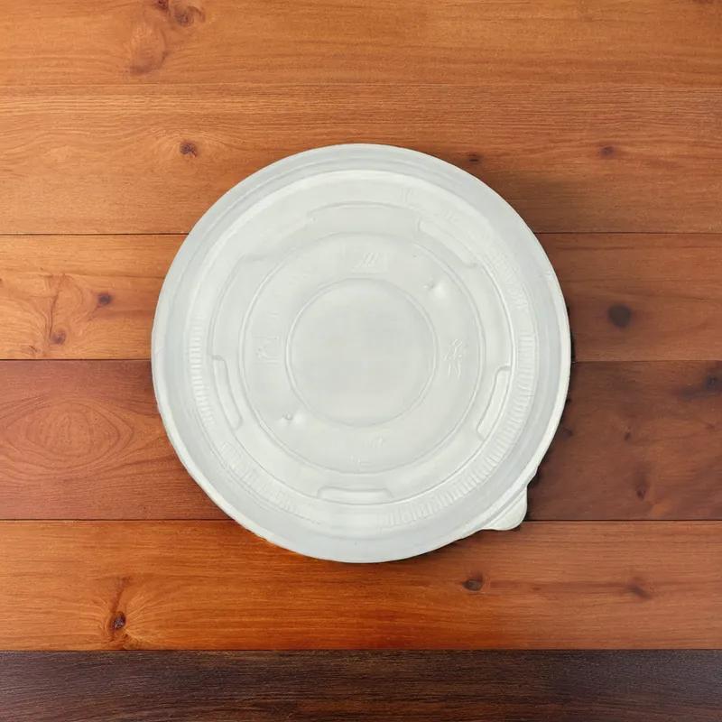 Lid Flat 4.53X0.32 IN PP Clear Round For 12-16 OZ Soup Cup 500/Case