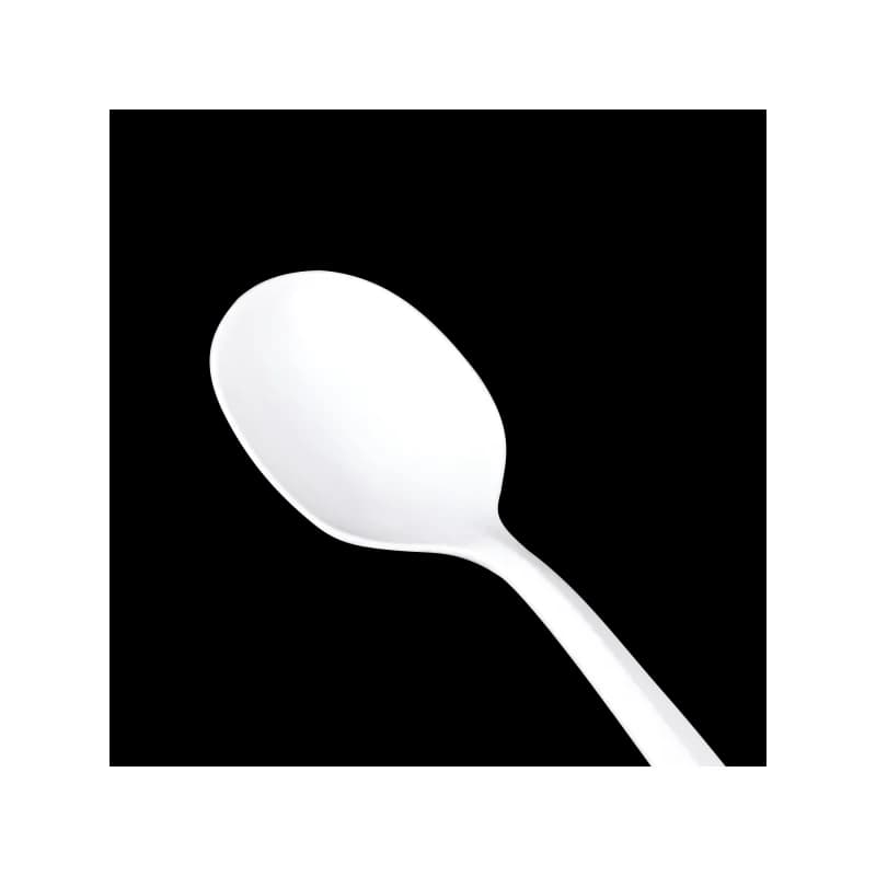 Karat® Soup Spoon PP White Medium Weight 1000/Case