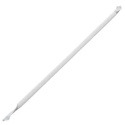 Giant Straw 10.25 IN Clear Wrapped 1200/Case