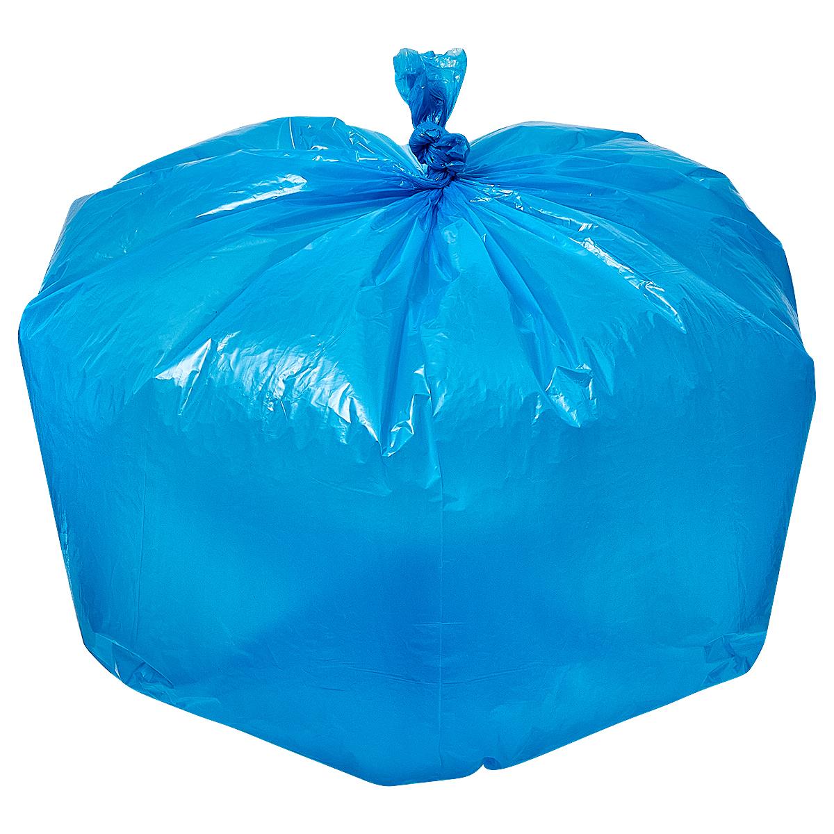 Victoria Bay Can Liner 23X17X46 IN Blue Plastic 20MIC 100/Case