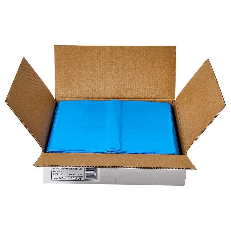 Victoria Bay Can Liner 23X17X46 IN Blue Plastic 20MIC 100/Case