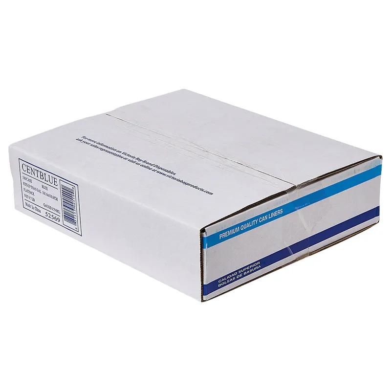 Victoria Bay Can Liner 23X17X46 IN Blue Plastic 20MIC 100/Case