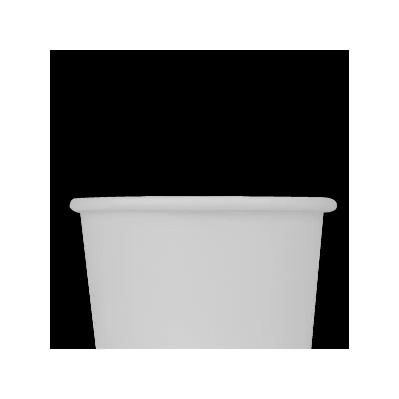 Hot Cup 4 OZ Paper White 50 Count/Pack 20 Packs/Case 1000 Count/Case