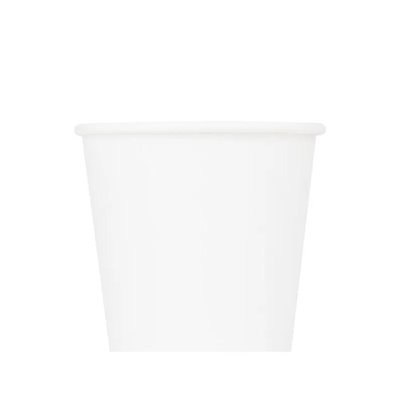 Karat® Hot Cup 10 OZ Paper White 90MM 1000/Case