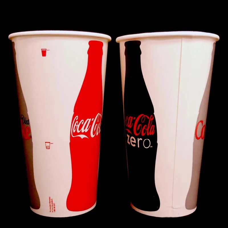Cold Cup 32 OZ Paper Coca-Cola® 50 Count/Pack 12 Packs/Case 600 Count/Case