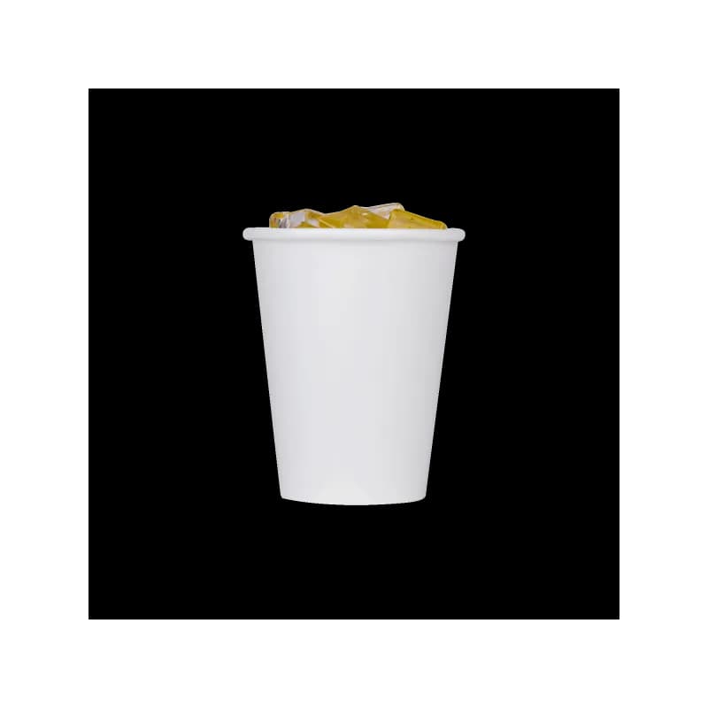 Karat® Cold Cup 9 OZ Paper White 75MM 1000/Case