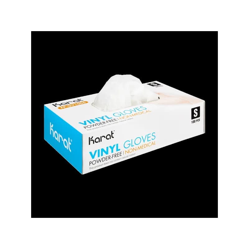 Gloves Small (SM) Clear Vinyl Powder-Free 1000/Case