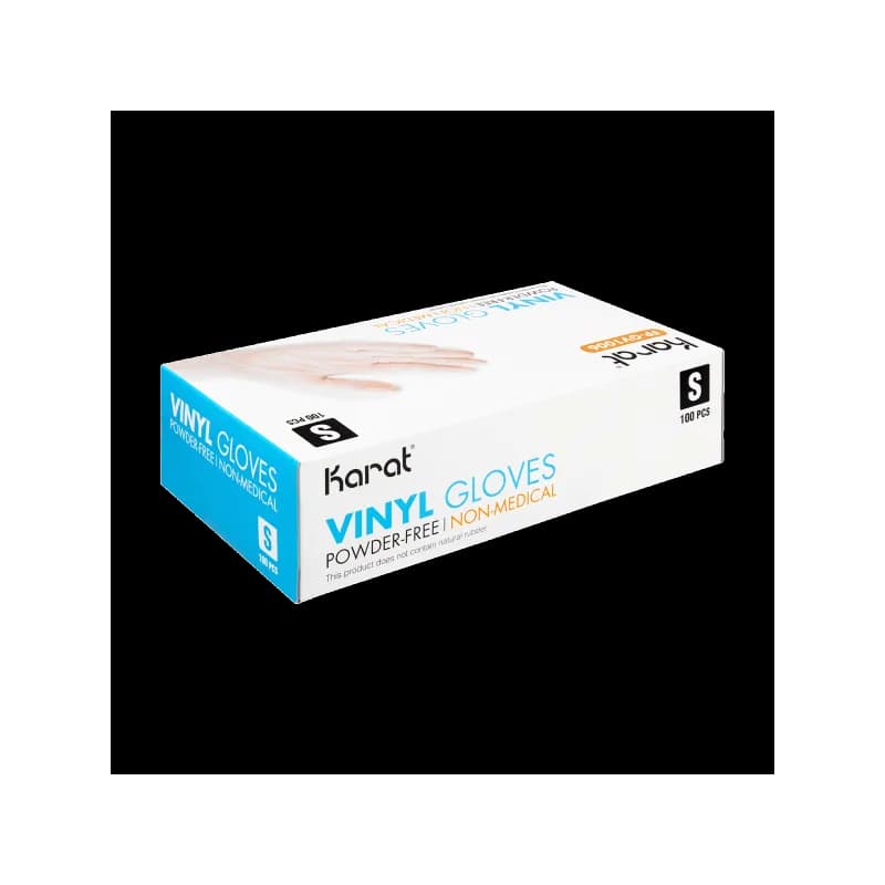 Gloves Small (SM) Clear Vinyl Powder-Free 1000/Case