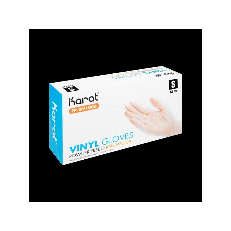 Gloves Small (SM) Clear Vinyl Powder-Free 1000/Case