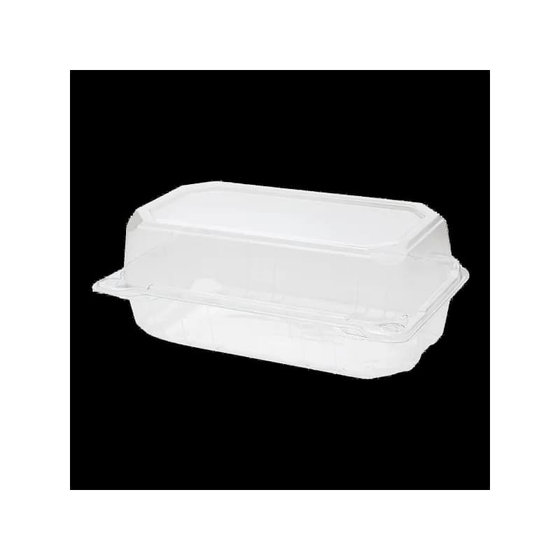 Hoagie & Sub Take-Out Container Hinged 9 IN PET Clear 250/Case