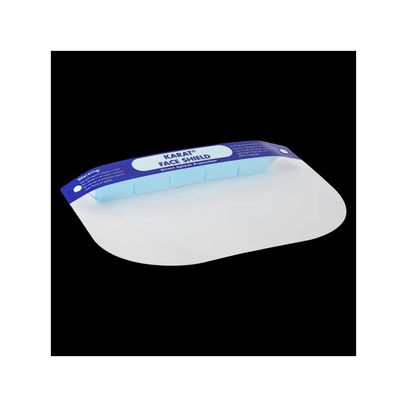 Karat® Face Shield Clear Anti-Fog 10/Box