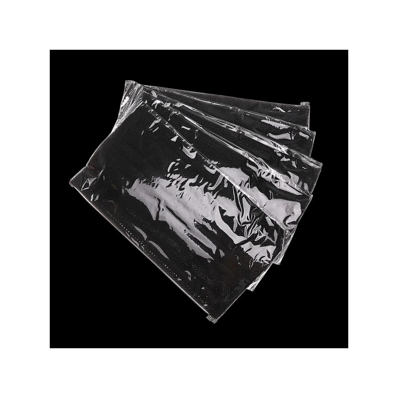 Karat® Mask Black 3PLY Disposable Ear Loop 50/Pack