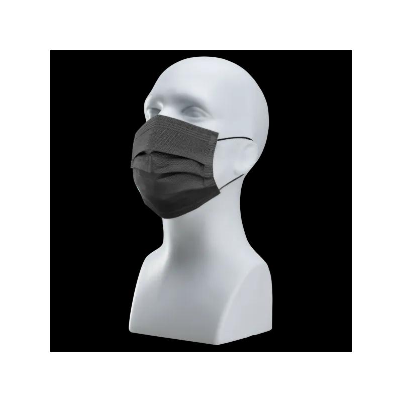Karat® Mask Black 3PLY Disposable Ear Loop 50/Pack