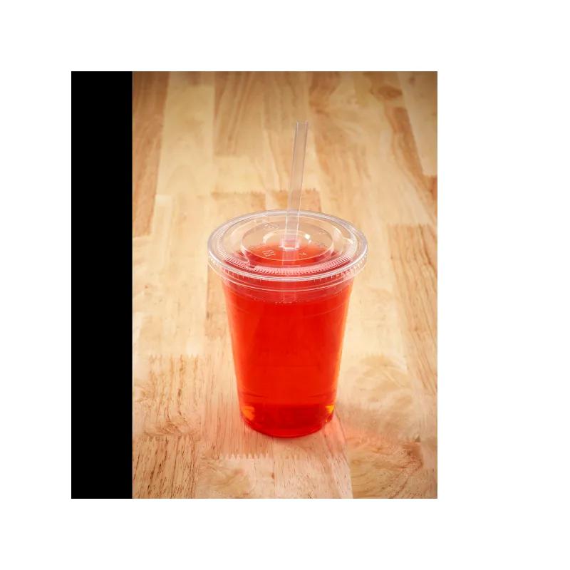 Karat Earth Giant Straw 7.75 IN PLA Clear Wrapped 2000/Case