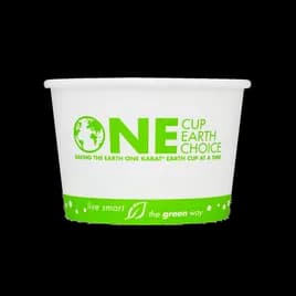 Food Container 16 OZ Paper PLA Stock Print 500/Case
