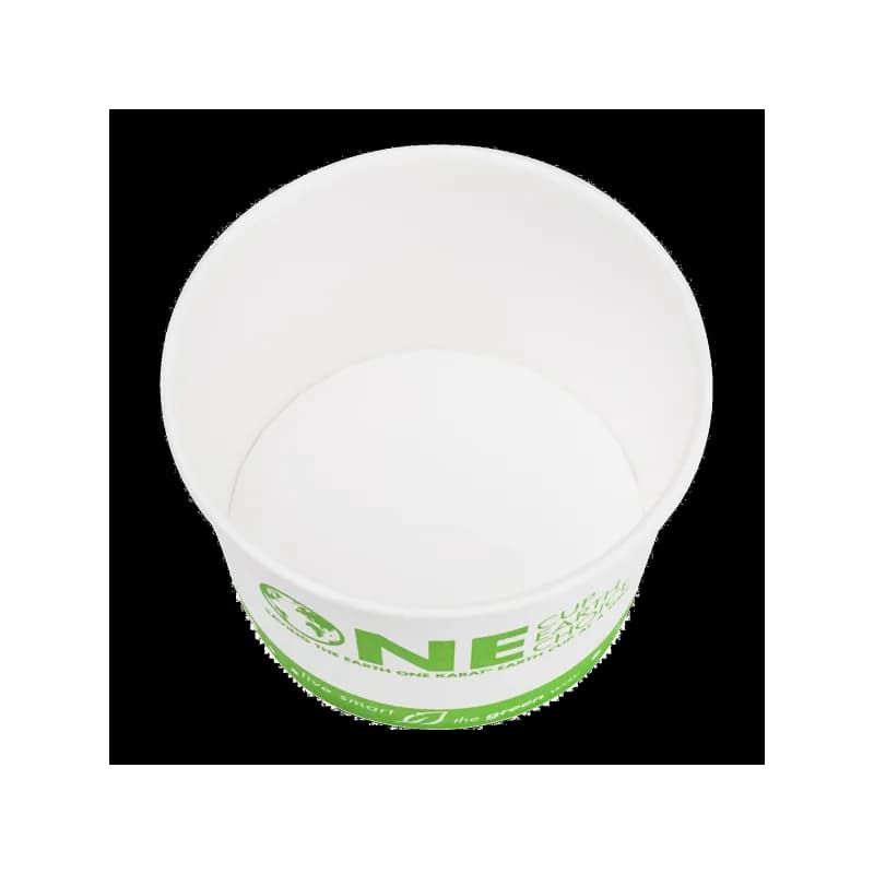Food Container 16 OZ Paper PLA Stock Print 500/Case