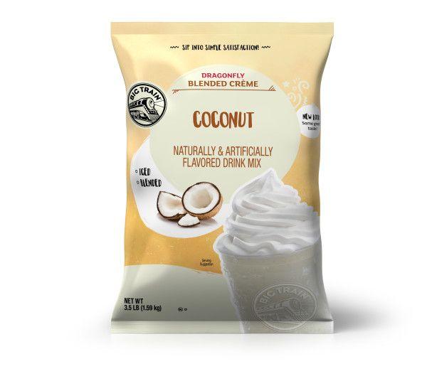 Big Train Dragonfly Coconut Creme Beverage Mix Blended 1/Each