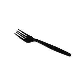 Karat® Fork 7 IN PP Black Extra Heavy Duty 1000/Case