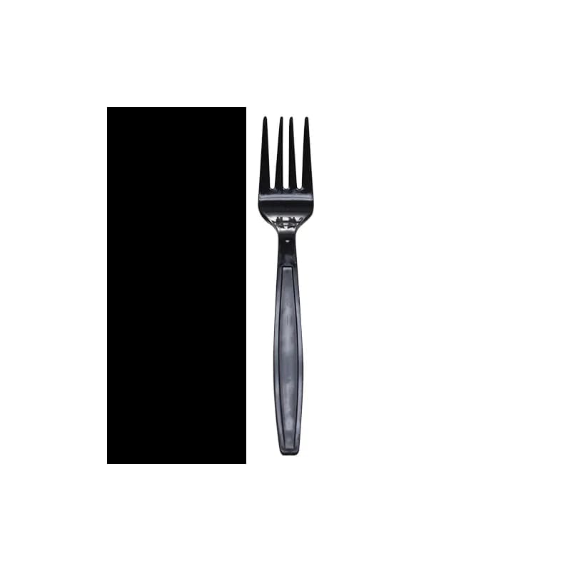 Karat® Fork 7 IN PP Black Extra Heavy Duty 1000/Case