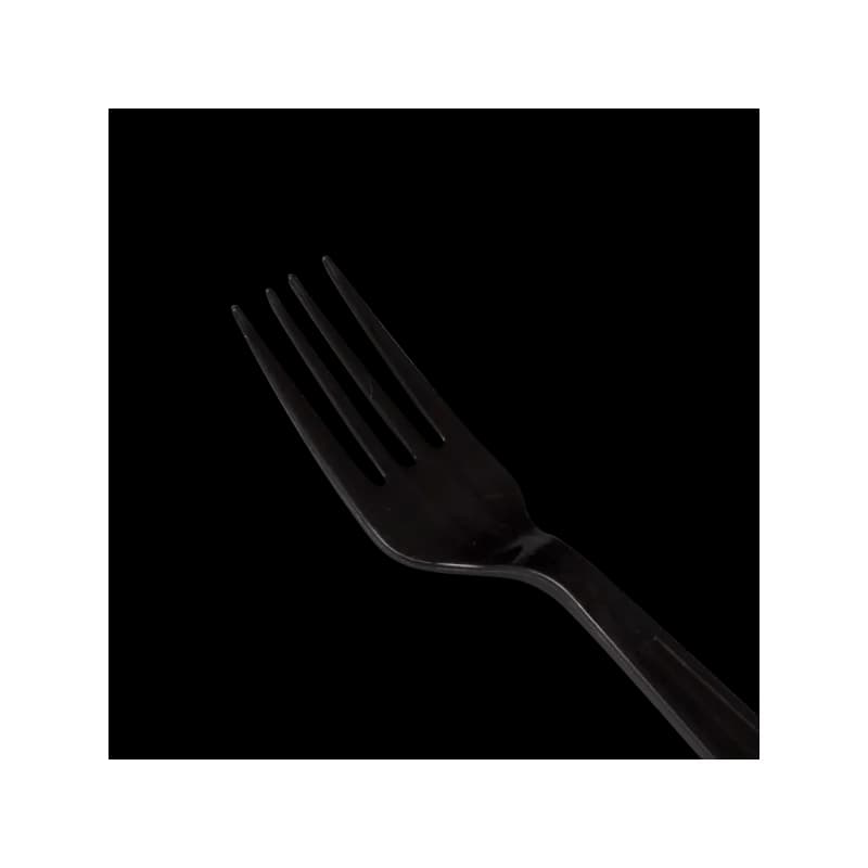 Karat® Fork 7 IN PP Black Extra Heavy Duty 1000/Case