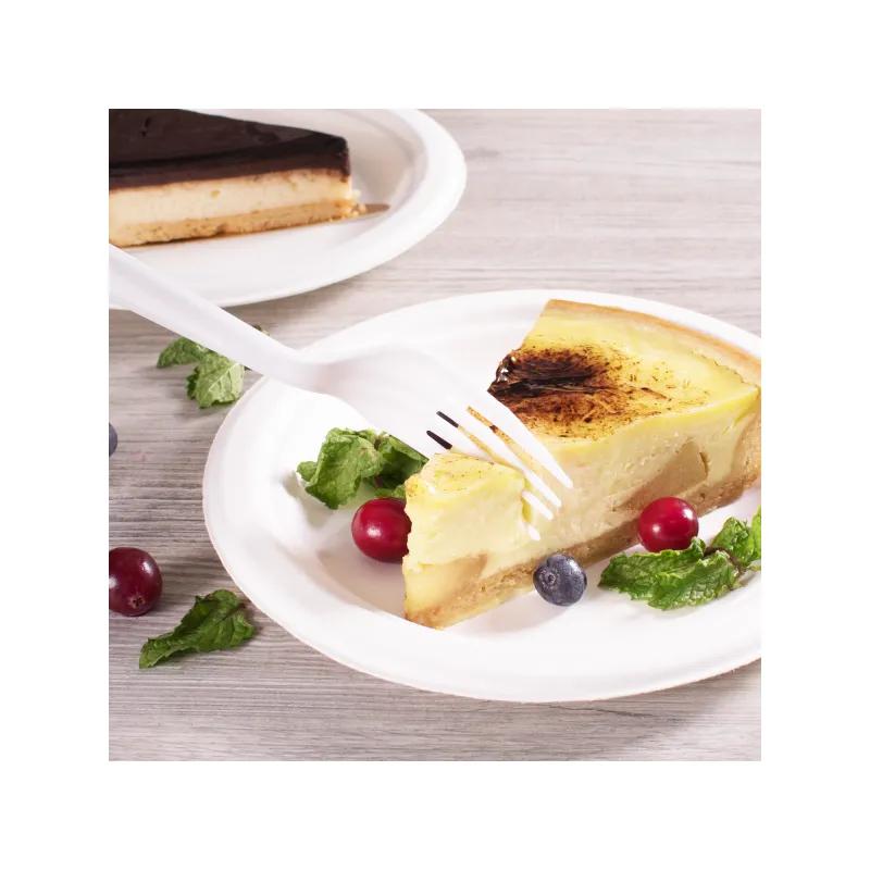 Karat® Fork PP White Extra Heavy 100 Count/Bag 10 Bags/Case 1000 Count/Case