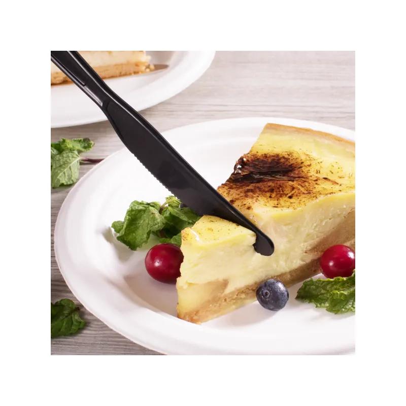 Karat® Knife PP Black Extra Heavy Duty 1000/Case