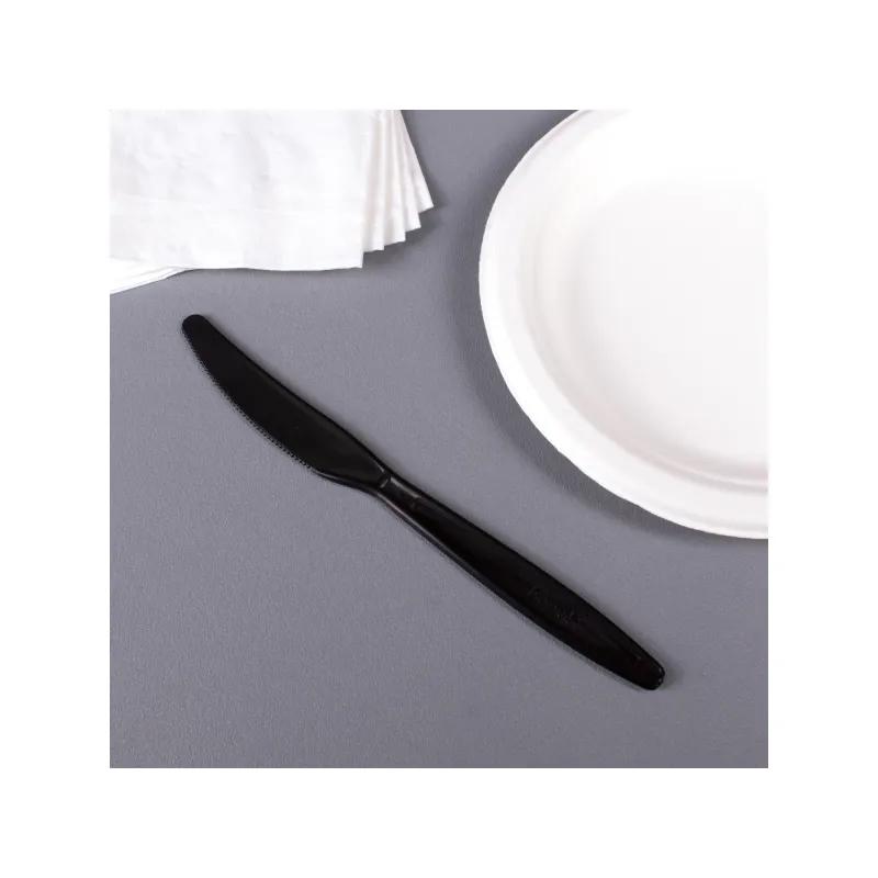 Karat® Knife PP Black Extra Heavy Duty 1000/Case