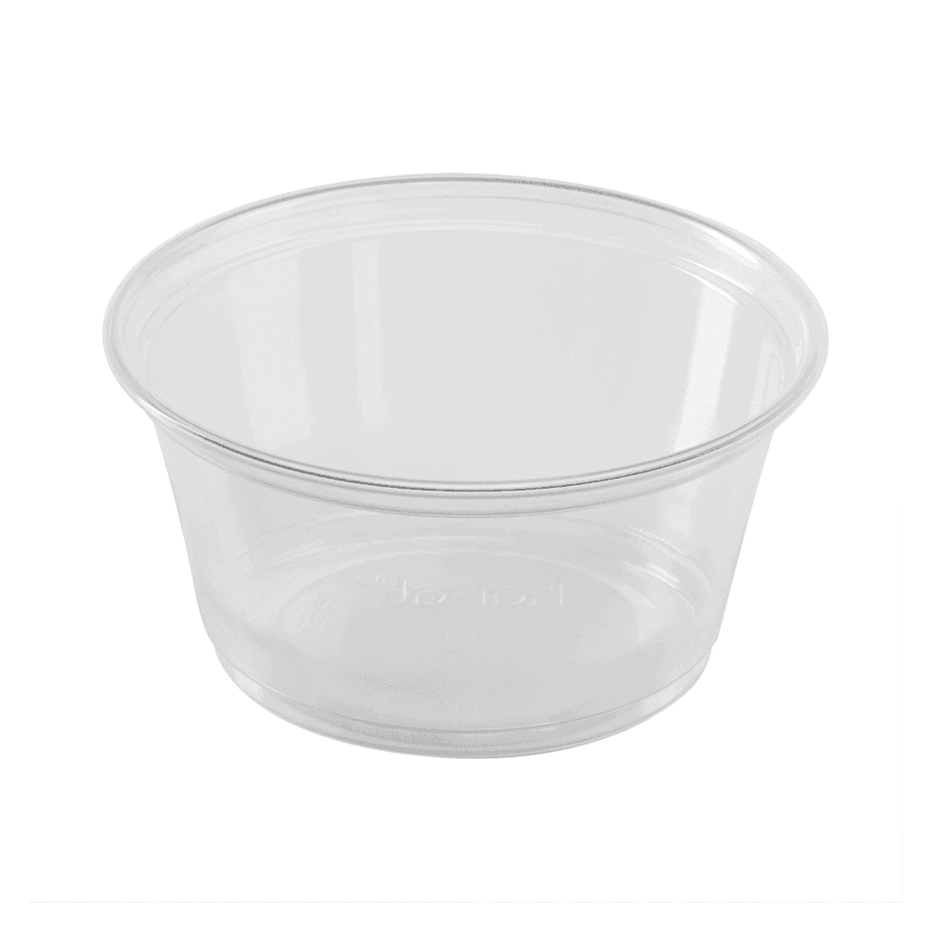 Souffle & Portion Cup 3.25 OZ Translucent 125 Count/Pack 20 Packs/Case 2500 Count/Case