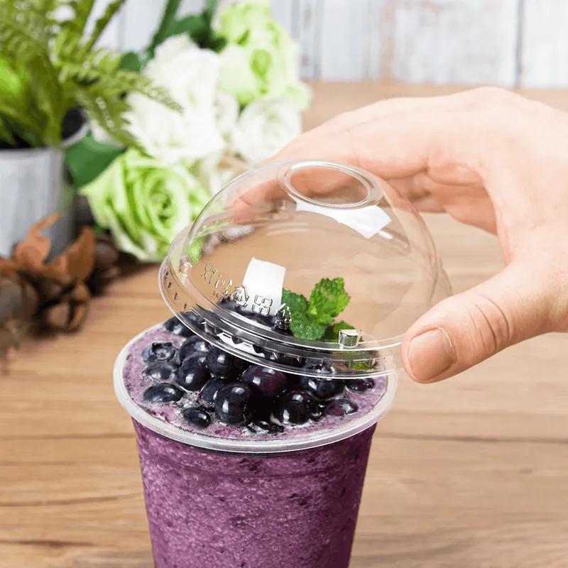Karat® Lid Dome 95MM PP For Cup 2000/Case
