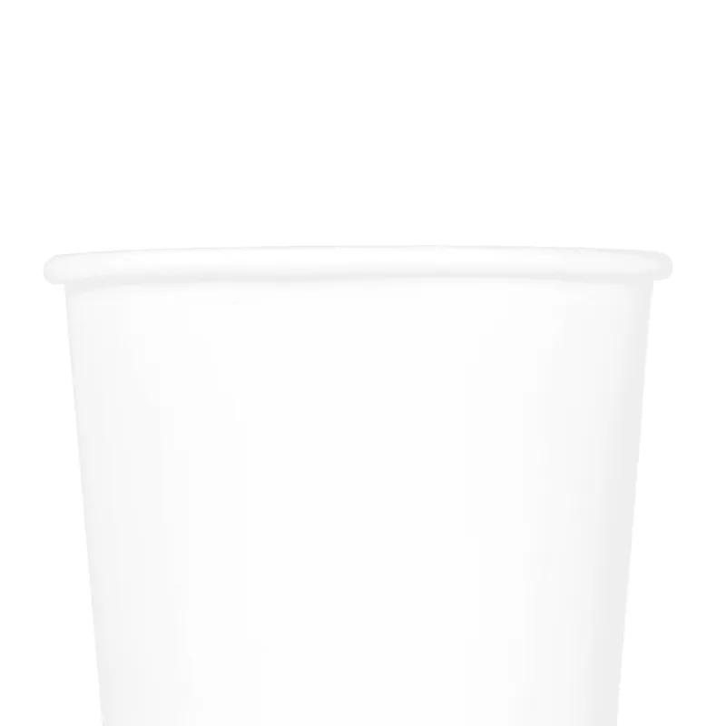 Karat® Hot Cup 8 OZ Double Wall Poly-Coated Paper White Insulated 500/Case