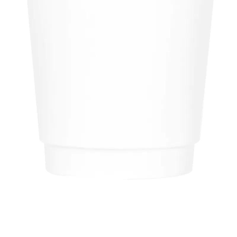 Karat® Hot Cup 8 OZ Double Wall Poly-Coated Paper White Insulated 500/Case