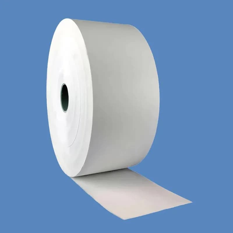 Automated Teller Machine (ATM) Cash Register Receipt Roll 3.125IN X625FT White Thermal Paper 8/Case