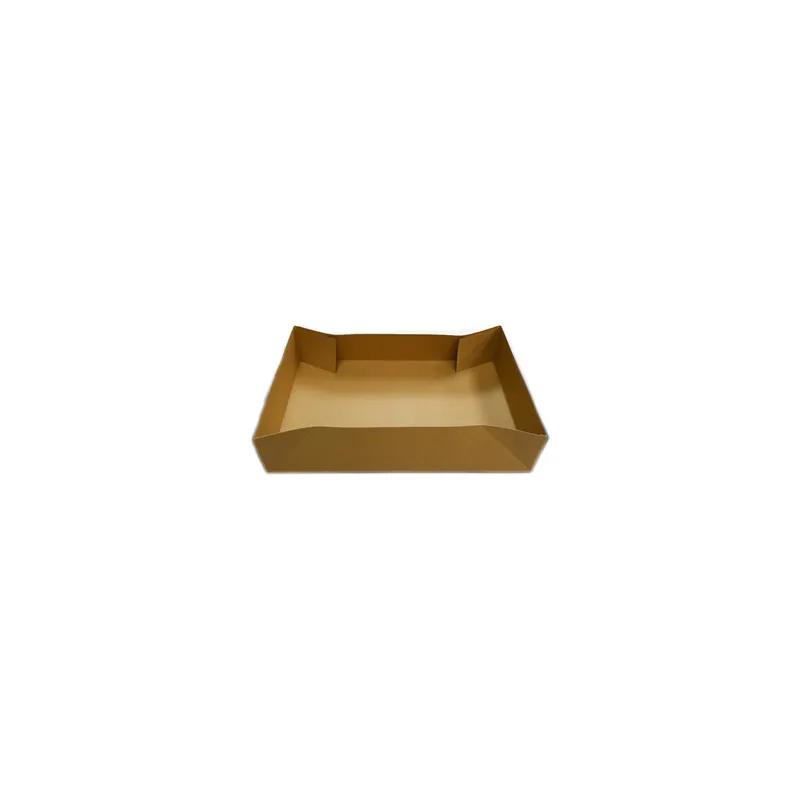 #1 Donut Tray 13.5X9X3 IN Kraft No Hole 200/Case