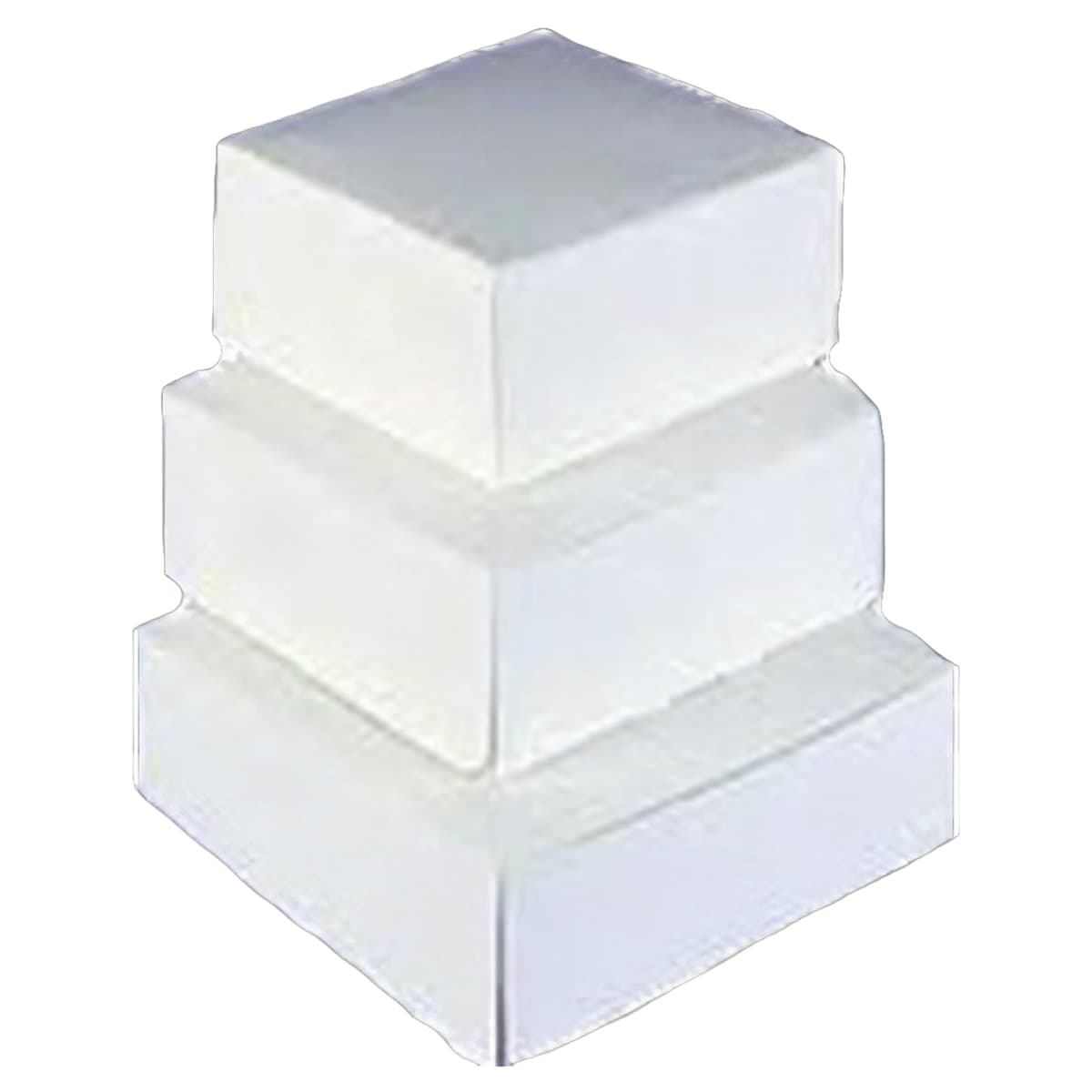 1/2 Sheet Cake Box 20X14.5X4 IN White 1-Piece 50/Case