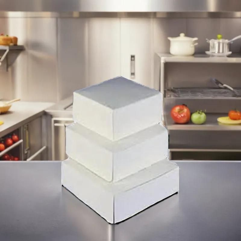1/2 Sheet Cake Box 20X14.5X4 IN White 1-Piece 50/Case