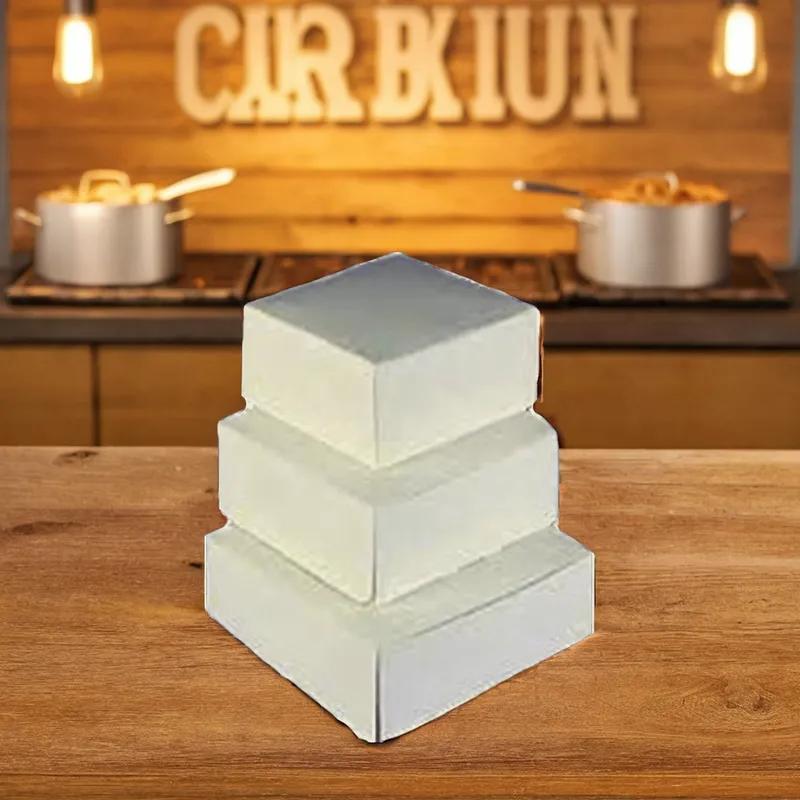 Cake Box 8X8X5 IN White 100/Case