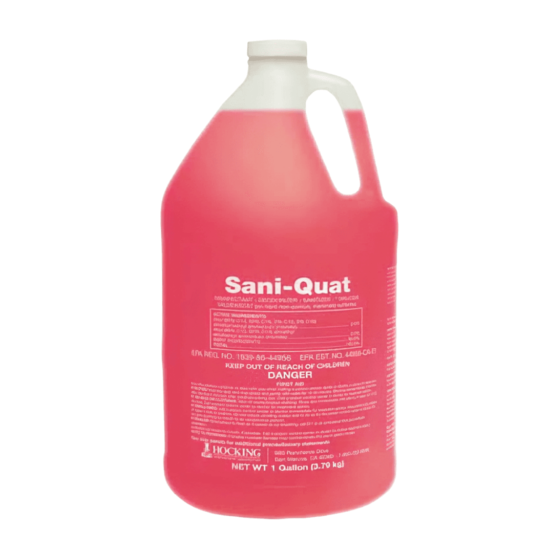 Pot & Pan Sanitizer Quat No Rinse 4/Case