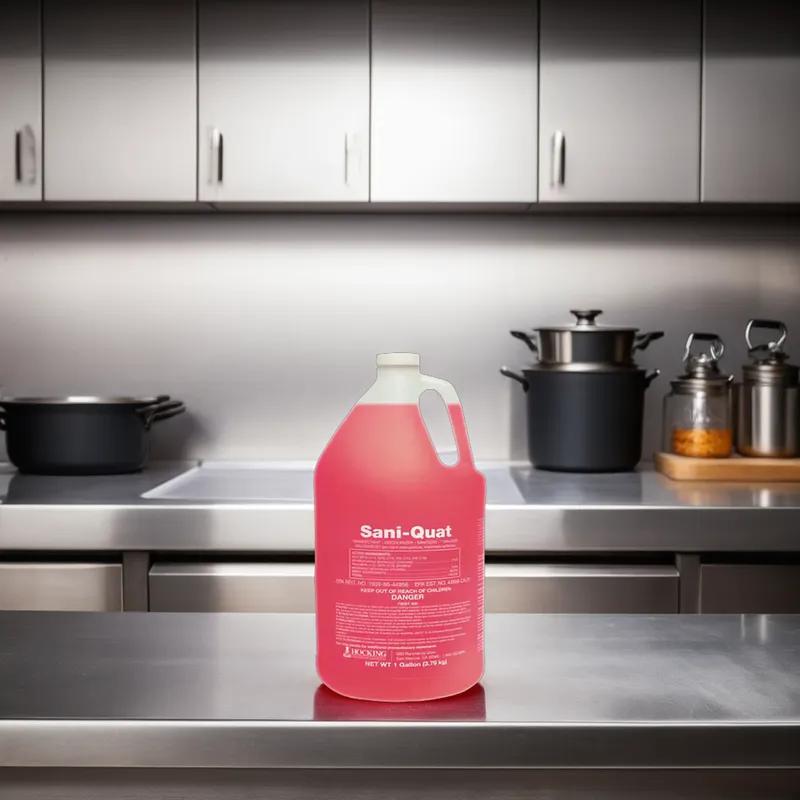 Pot & Pan Sanitizer Quat No Rinse 4/Case