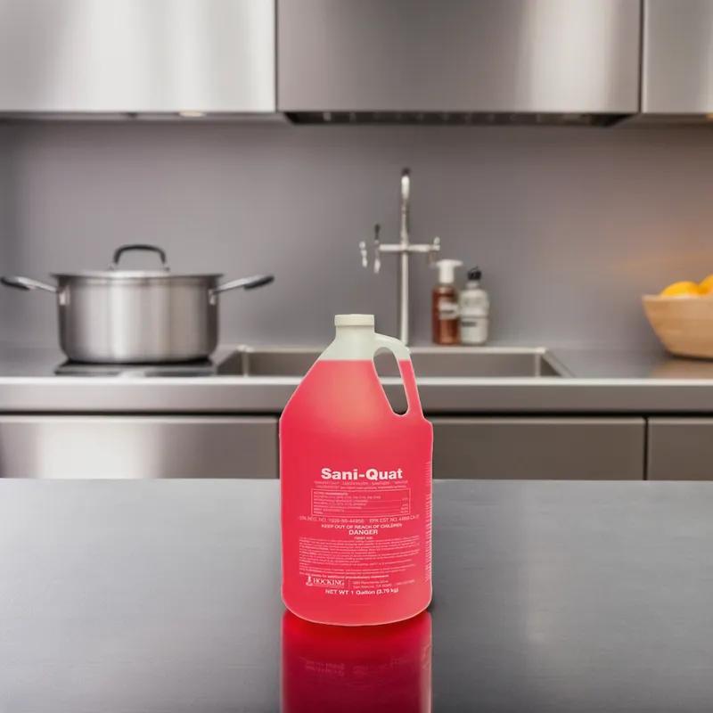 Pot & Pan Sanitizer Quat No Rinse 4/Case