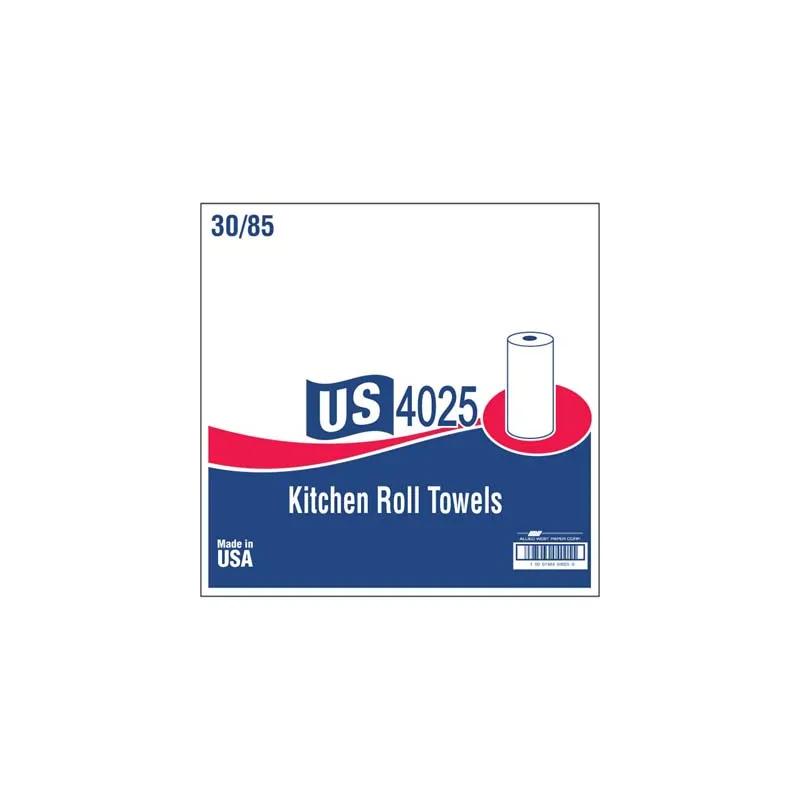 Household & Kitchen Roll Paper Towel 2PLY White Kitchen Roll 85 Sheets/Roll 30 Rolls/Case 2550 Sheets/Case