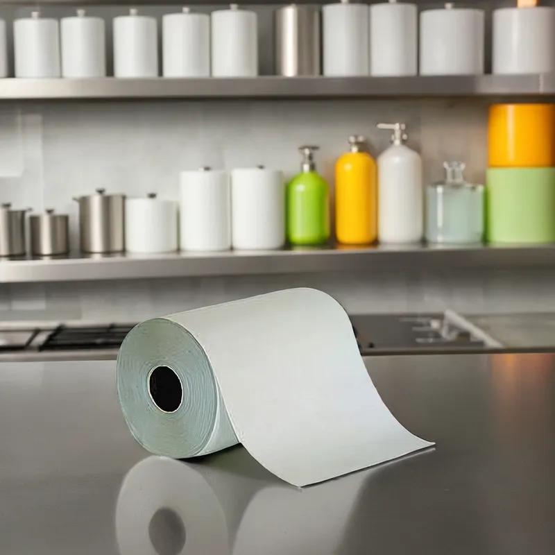 Roll Paper Towel 8IN X465FT White Hard Roll 12/Case